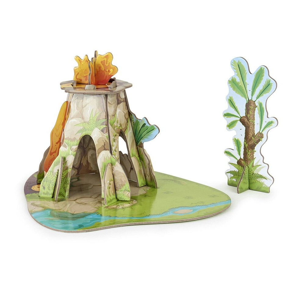 image 1 of PAPO Mini Papo Mini Land of Dinosaurs Toy Playset