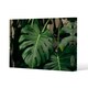 image 1 of Monstera Leaves in home interior (Canvas Print) 127 x 101 x 4cm