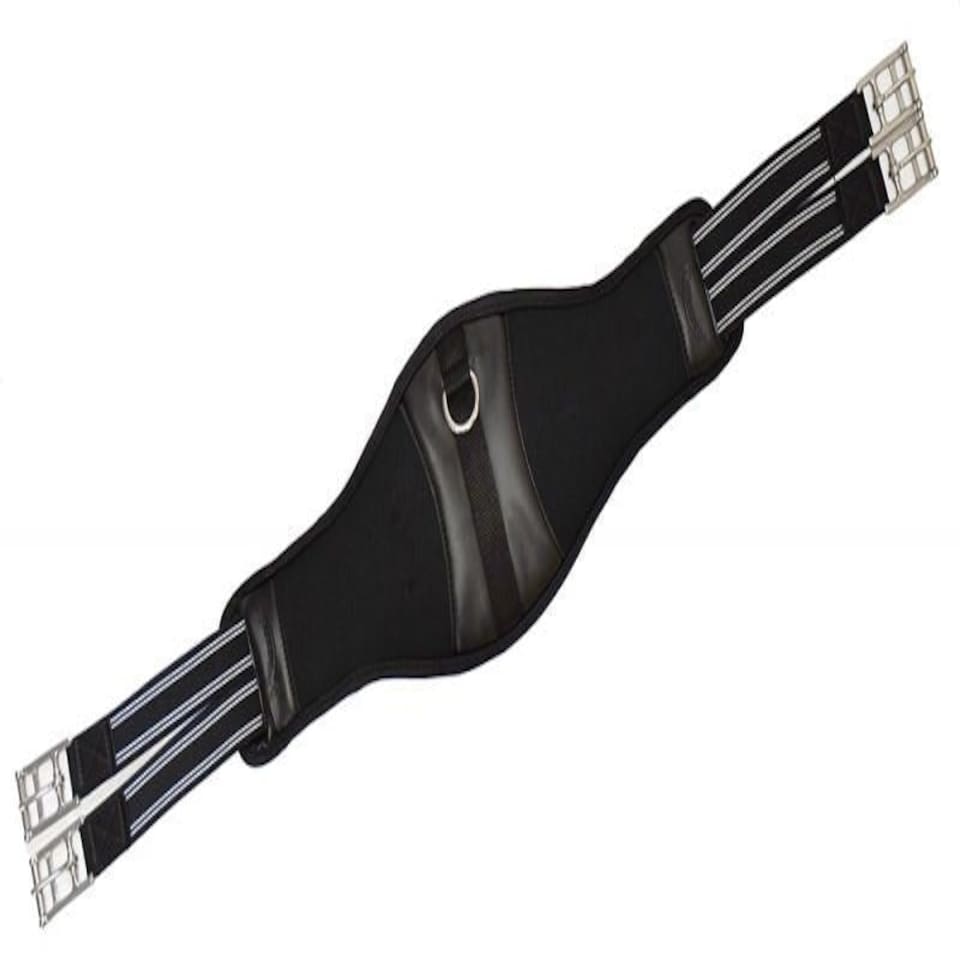 image 1 of Rhinegold Shaped Memory Foam Girth Black | Size: 38 Inch
Colour: Black