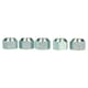 image 1 of 5/8" UNF Conical Wheel Nuts Nut Pack of 5 for Trailer Caravan Suspension Hubs