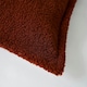 image 3 of BHS Boucle with Flange Edge Cushion, Terracotta