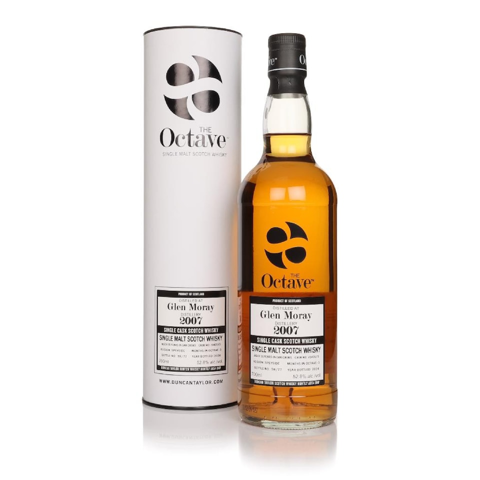 image 1 of Glen Moray 16 Year Old 2007 cask 7040573 - The Octave Duncan Taylor | Clear