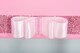image 4 of FURNISHED Blackout Roller Blind with Pink Glitter Trim and Pink Bow Trimmable Window Shade | Pink | Pink | (W) 150cm x (L) 210cm