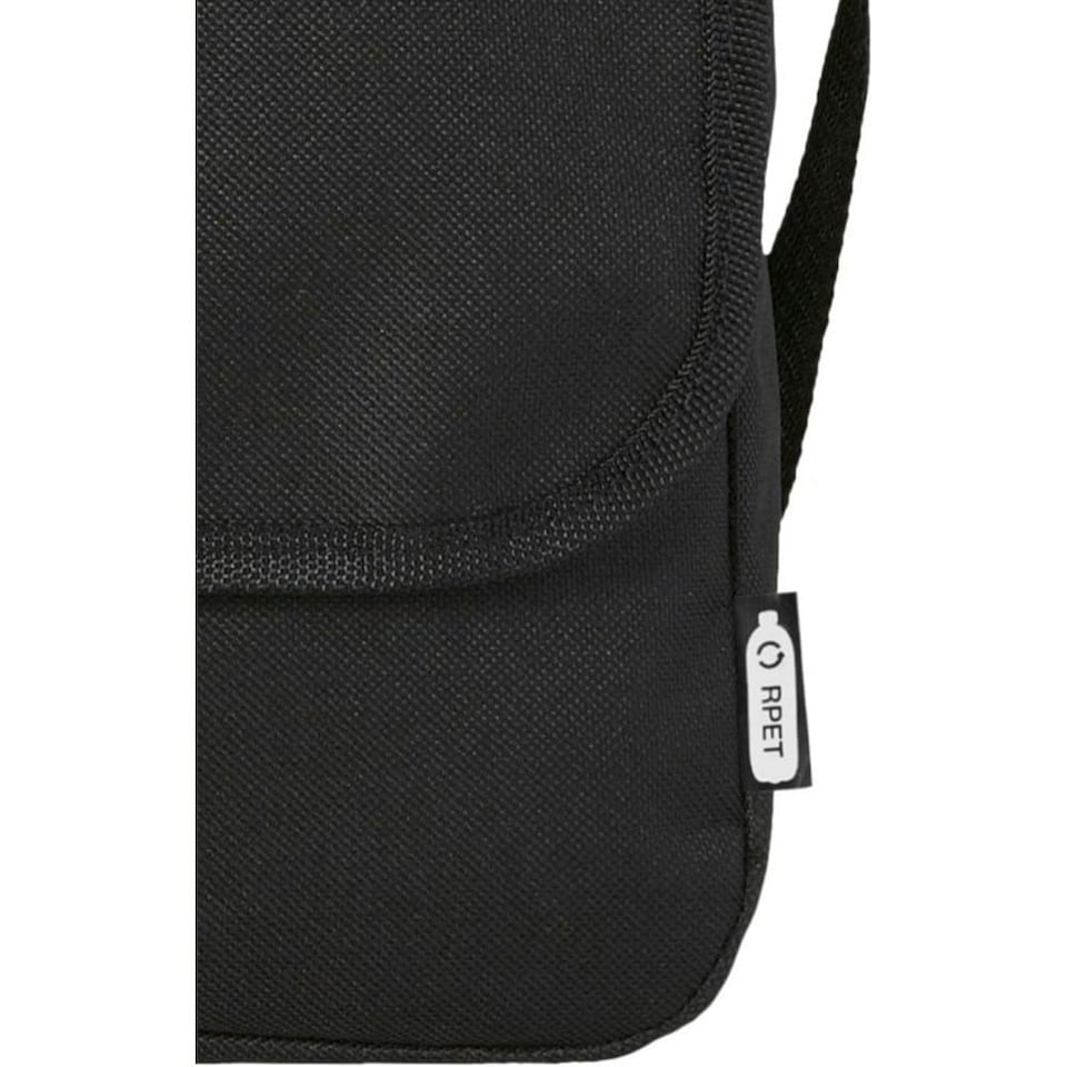 image 1 of Bullet Omaha Recycled Shoulder Bag - Solid Black - One Size | Black