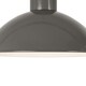 image 4 of Set of 2 Domed - Grey Easy Fit Metal Pendant Shades Grey