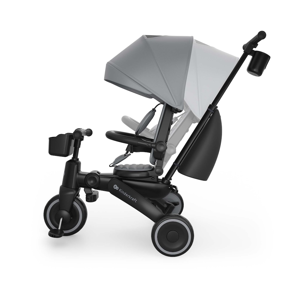 image 1 of Kinderkraft JAZZ 3 Tricycle | Grey | Grey