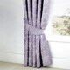 image 3 of D & D Jasmine Pencil Pleat Curtains Lavender