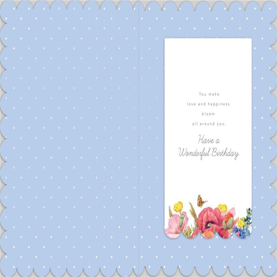 image 1 of Blooming Flowers Grandma Birthday Card