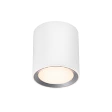 Nordlux Landon Indoor Surface Downlight White Metal Intergrated LED 3-Level Dimming, IP44