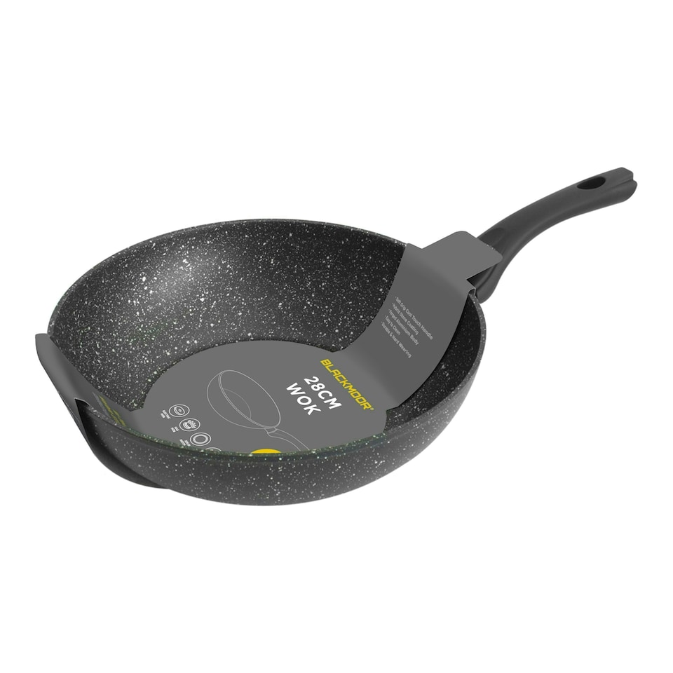 image 1 of Blackmoor 66160 Classic 28cm Non-Stick Induction Wok