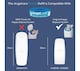 image 3 of Angelcare Nappy Bin Refill Cassette Compatible Disposal System 3Pack