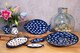 image 2 of Verano Spanish Ceramics Signature Small Jug - 0.5L Blue & White Fish