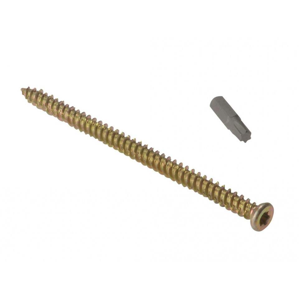 Forgefix Concrete Frame Screws, High-low Thread - Multi Colour - 7.5 x 52mm