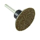 image 3 of 50mm Quick Change Rubber Backing Pad Adapter + 50pc 40 Grit Sanding Pads