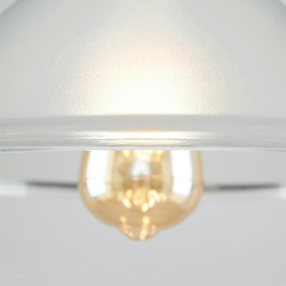 image 1 of ValueLights Retro Style Clear Glass Tapered Ceiling Pendant Light Shade