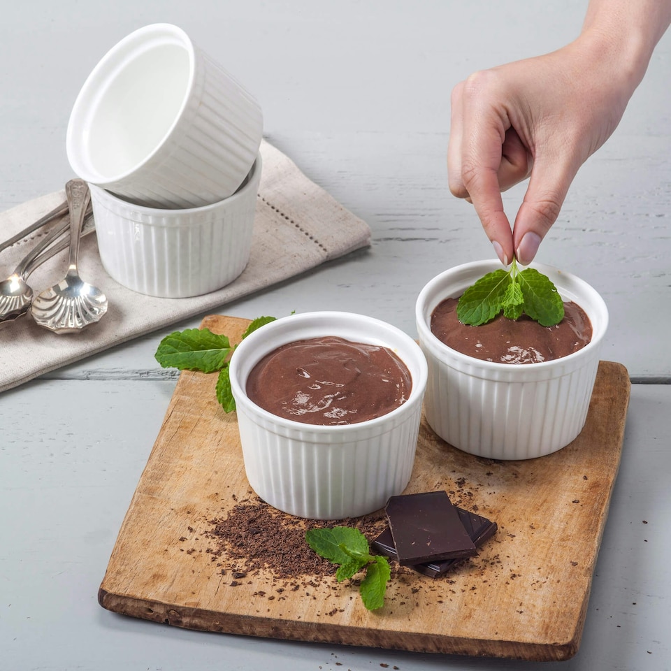 image 1 of Wm Bartleet & Sons Porcelain Deep Ramekin Set (9cm), Set of 4 | Multi | 4