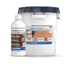 Stormdry Masonry Waterproofing Cream 20L + Stormdry Repointing Additive I - BBA Approved
