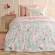 image 1 of OHS Enchanted Unicorn Bedding Set Microfibre Duvet Cover with Pillowcase | Multi | Sage | Double