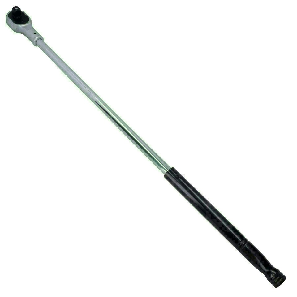image 1 of 3/4in Drive Extra Long Industrial Ratchet 24 Teeth Length 1000mm Quick Release
