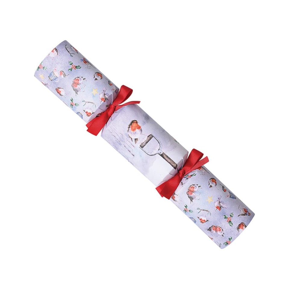 image 1 of Wrendale Designs Seasons Tweetings Set of 6 Robin Christmas Crackers