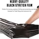 image 2 of 6 rolls, 400mm x 250m, Black pallet wrap, Ideal for moving/storage.