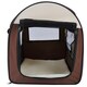 image 9 of PawHut Folding Fabric Soft Pet Crate Dog Cat Travel Carrier Cage