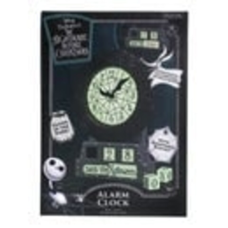 image 1 of Nightmare Before Christmas Countdown Alarm Clock | Multi