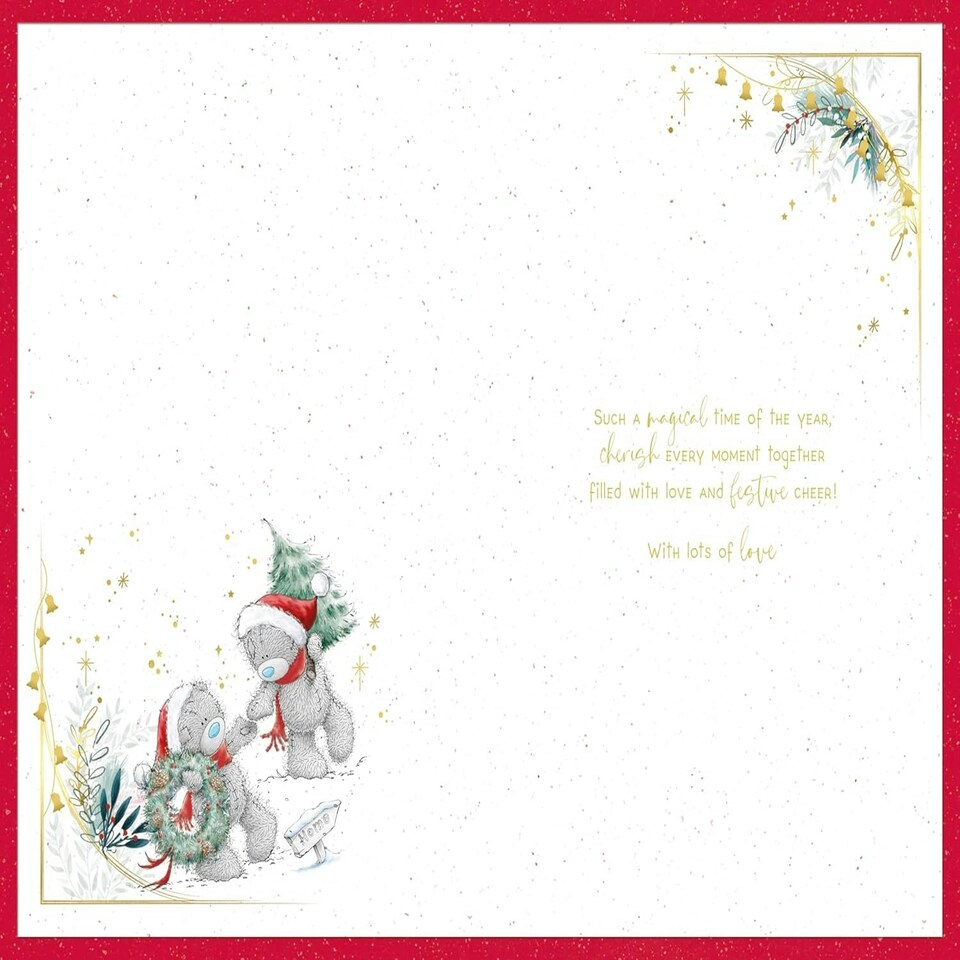 image 1 of Bears With Mugs Special Couple Christmas Card