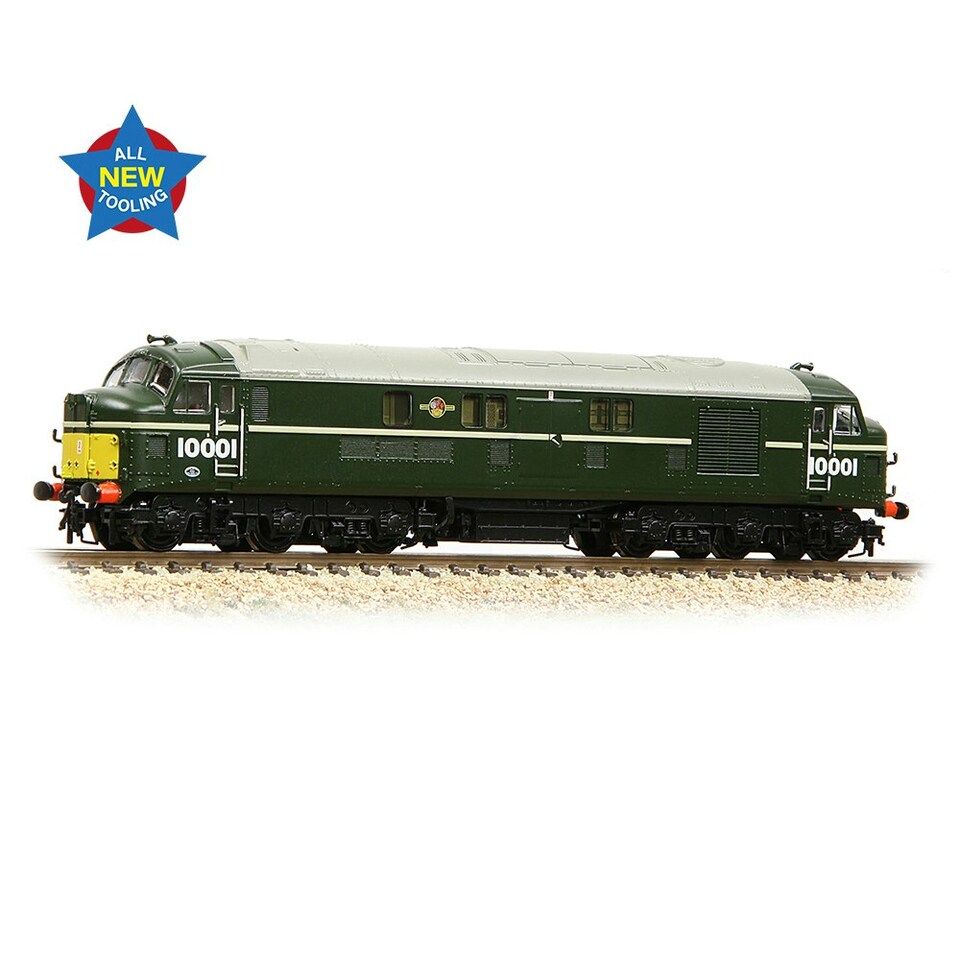 Graham Farish LMS 10001 BR Green Small Yellow Panels