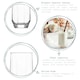 image 2 of LAV Diamond Highball Glasses - 215ml - Clear - Pack of 6 Clear