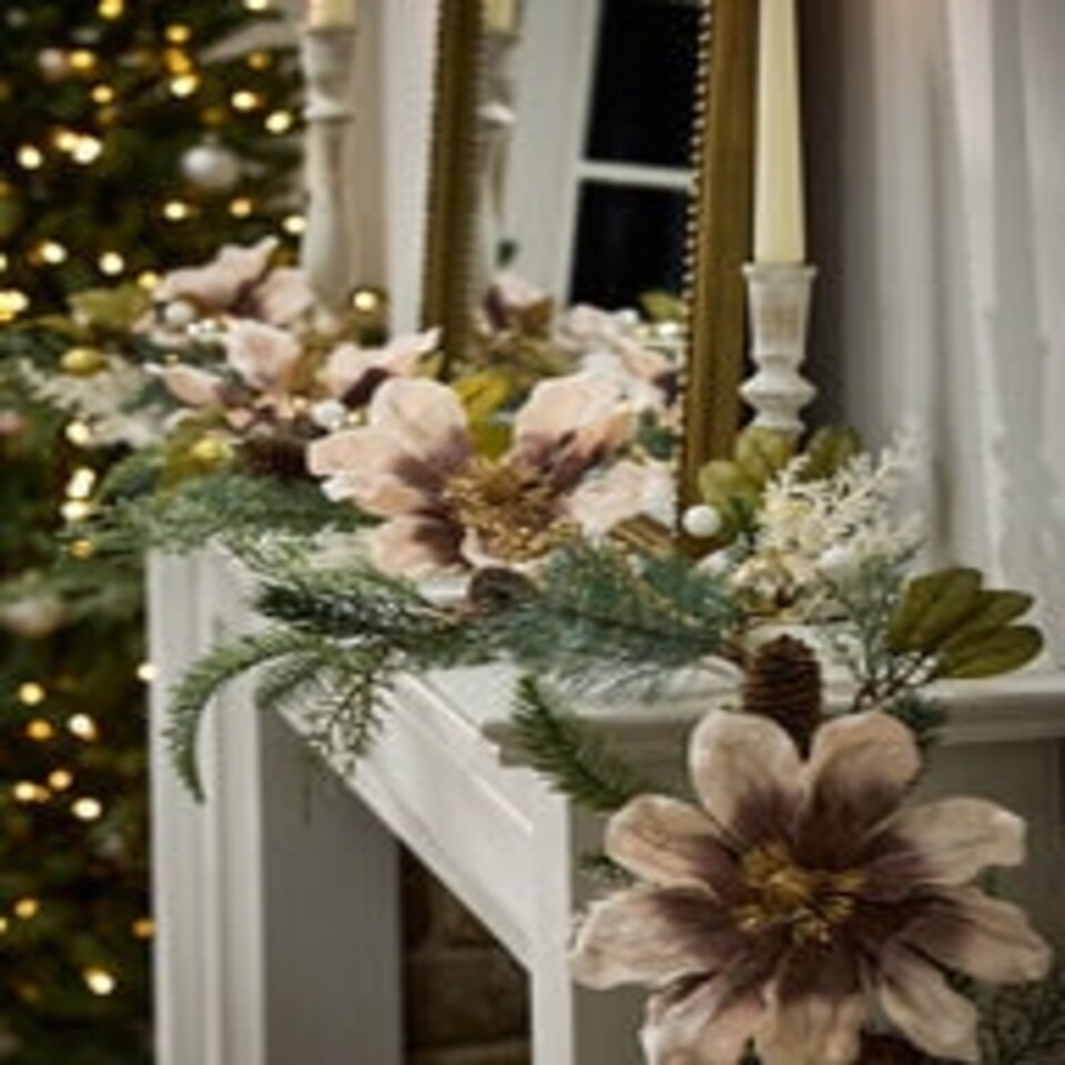 image 1 of Magnolia Blush Garland - 180cm/270cm