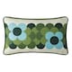 image 5 of Orla Kiely Retro Flower Stripe Riviera Filled Cushion 30x50cm Green