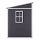 image 7 of Living and Home 6x4FT Outdoor Garden Storage Shed, Light Grey | Grey | Light Grey | 1