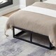 image 7 of Single Bed Frame Extra Strong Platform Metal Frame Bedroom Easy Build