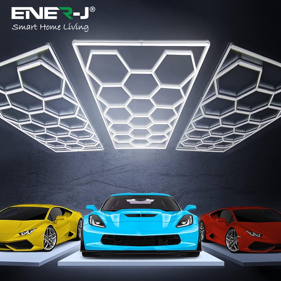 image 1 of 600W Car Showroom Light 440mm 23.6mm 38.1mm(57pcs) 1175mm 23.6mm 38.1mm(12pcs),PC T5 Tubes, 6500K, 100-120lm W