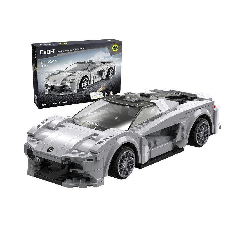 image 1 of CaDa 1:18 Lotus Evija Racing Car 308 Pieces