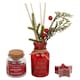 image 1 of Reed Perfume Diffuser Scented Candle Aromatherapy Gift Box Set Home Decor 100ml | Multi | Winter Berry