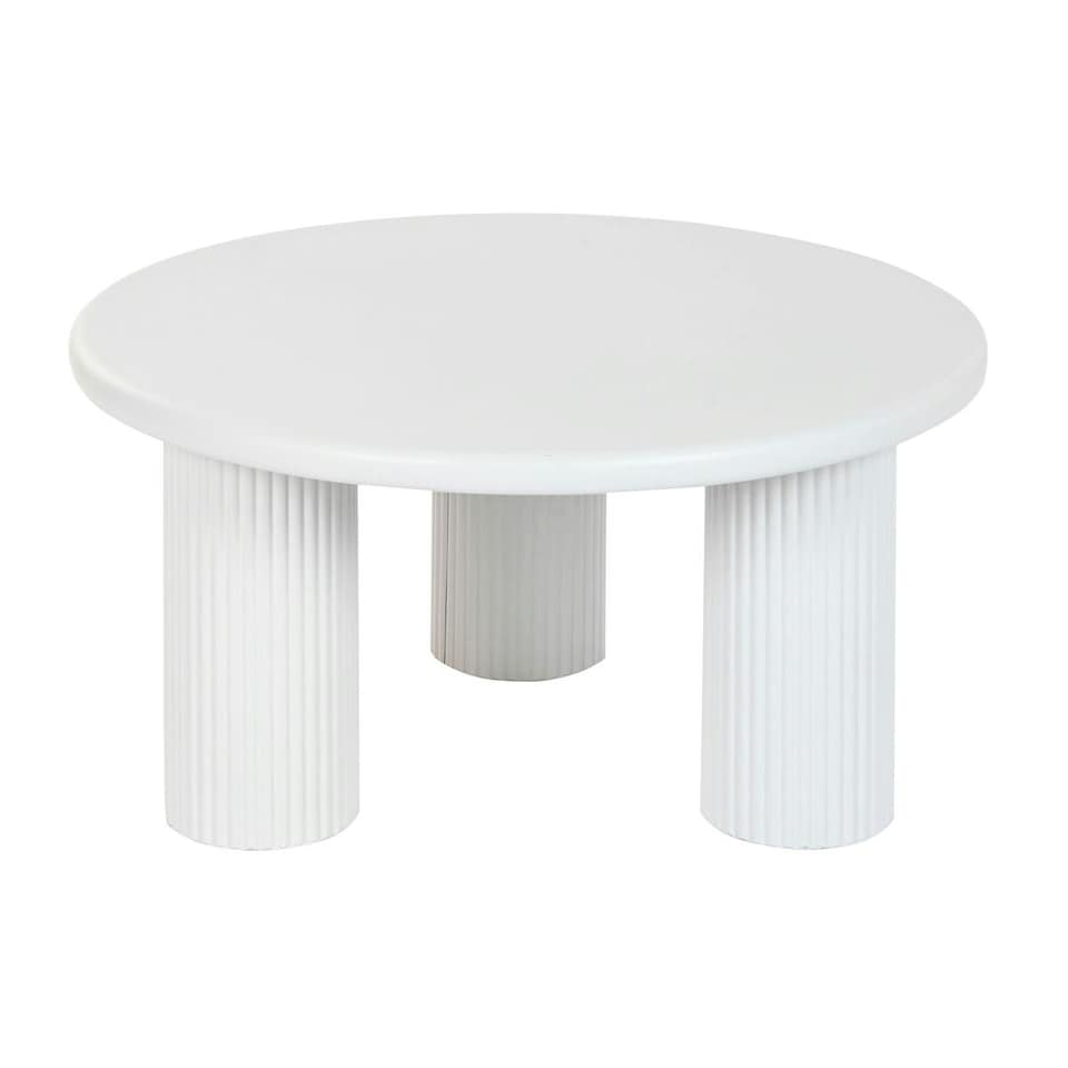 image 1 of Side table Home ESPRIT White 75 x 75 x 40 cm N/A