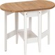 image 7 of Santos Drop Leaf Extending Coffee Table Grey