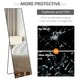 image 6 of HOMCOM Full Length Mirror Floor Standing or Wall-Mounted, Dressing Mirror, Black