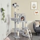 image 2 of Yaheetech  177 cm Multilevel Cat Tree with Condo Light Grey