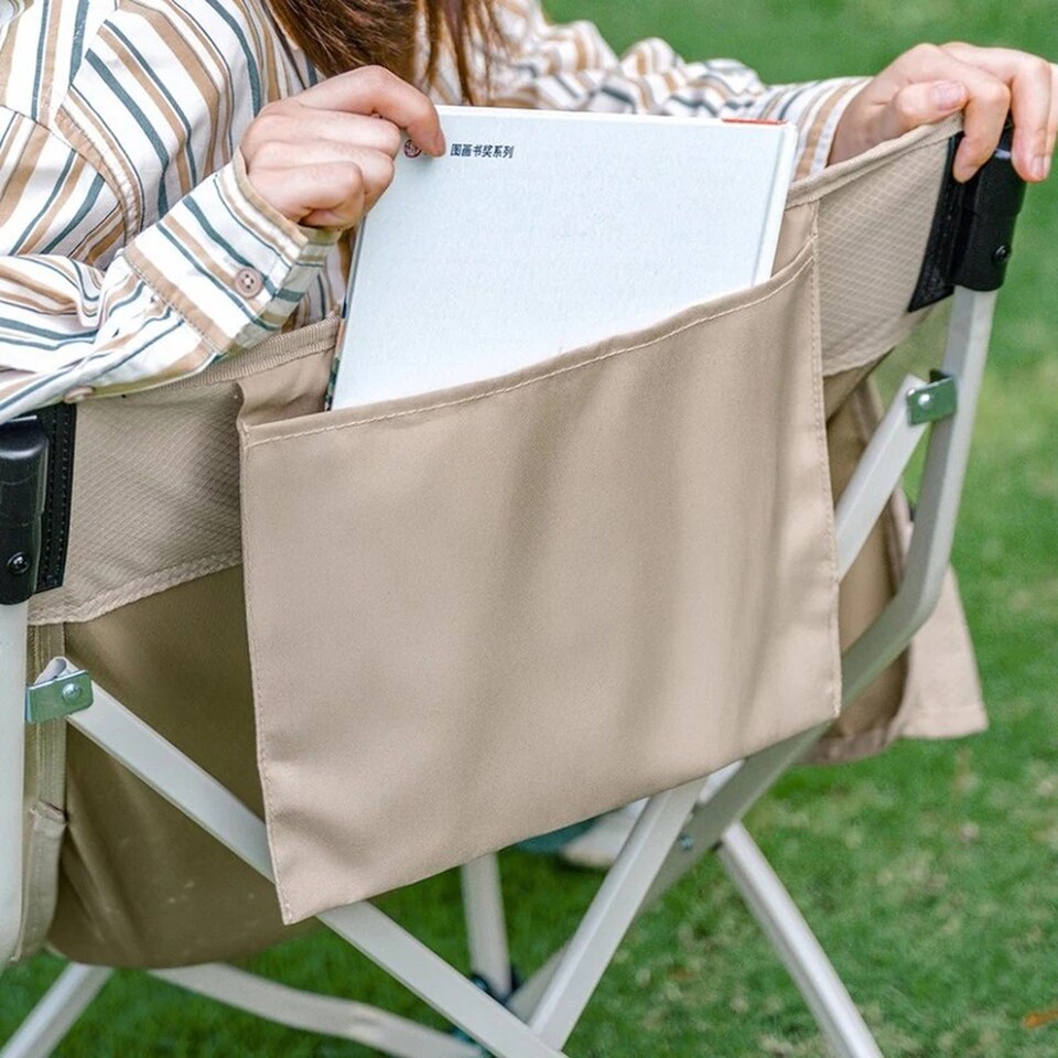 image 1 of All-Terrain Contoured Moon Chair | Brown | Khaki