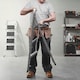 image 9 of VonHaus 3 Step Steel Folding Step Ladder with Anti Slip Feet