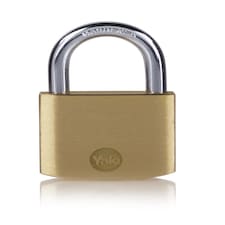 YALE BRASS PADLOCK 40MM (PACK OF 4)