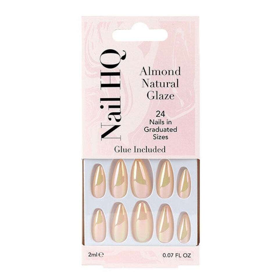 image 1 of Nail HQ Almond Natural Glaze Nails