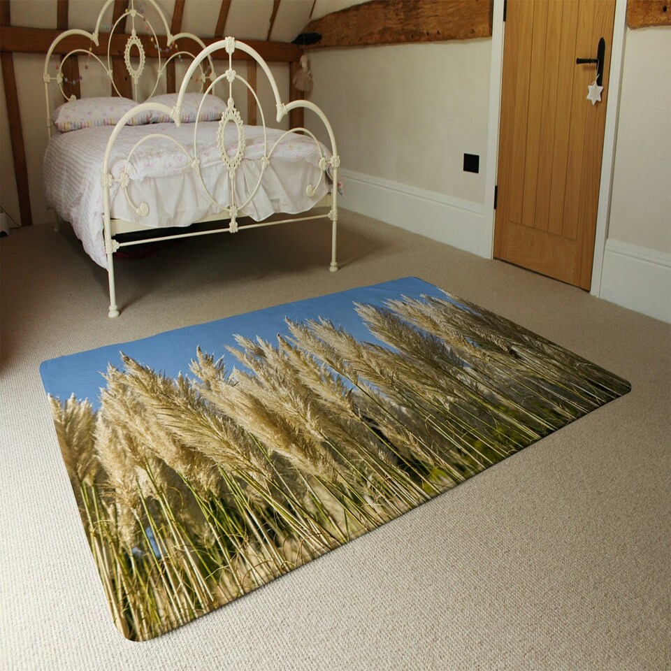 image 1 of Pampus Grass (Rug) Cream | S