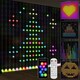 image 6 of HOMCOM Smart LED Curtain Lights, Dynamic DIY Fairy Lights, 3x3(m)