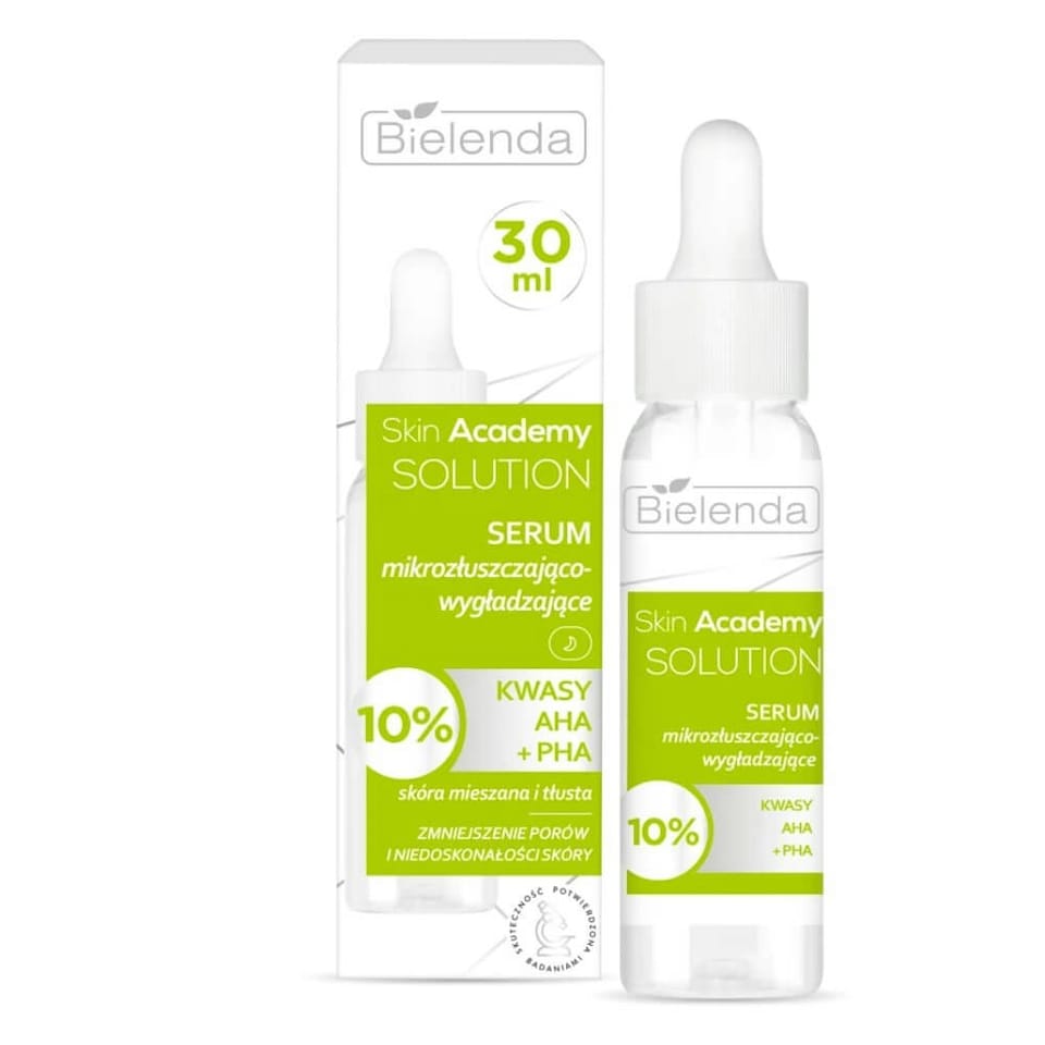 image 1 of Bielenda Skin Academy Solution Micro-Exfoliating & Smoothing Serum 30ml
