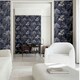 image 2 of Arthouse Japanese Garden Wallpaper - Navy - One Size Blue
