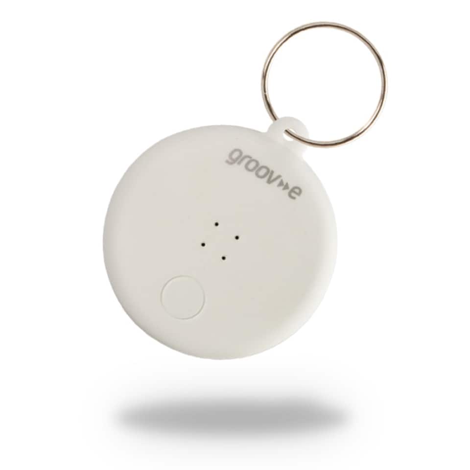 image 1 of Groov-e GVMA202WE My Tag Smart Bluetooth Tracker White - Twin Pack
